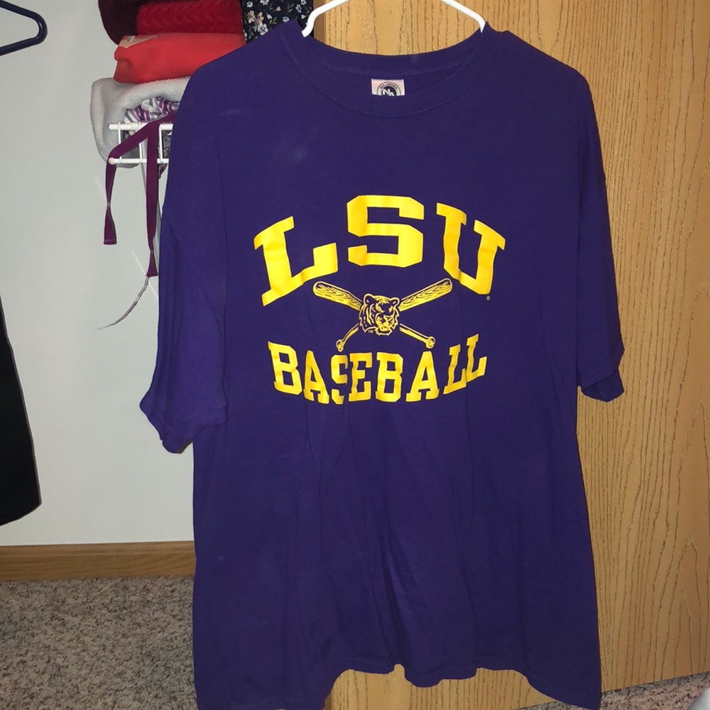 LSU baseball t shirt